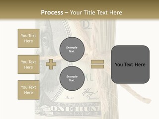 Objects Tightened Cash PowerPoint Template