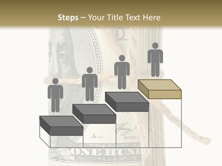 Objects Tightened Cash PowerPoint Template