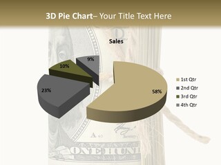 Objects Tightened Cash PowerPoint Template