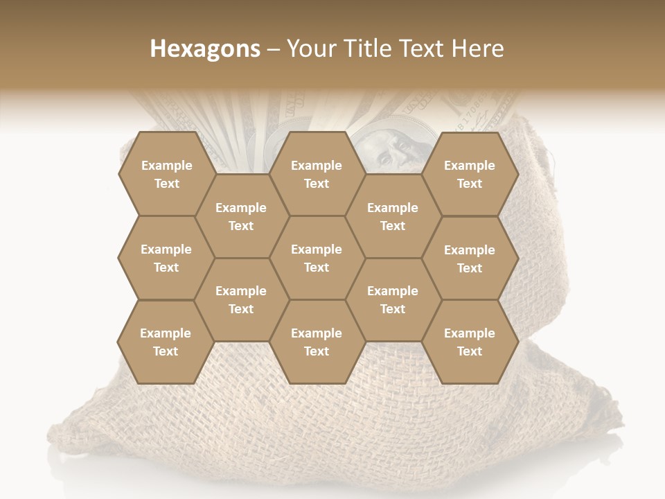 Commercial Gifts Money PowerPoint Template