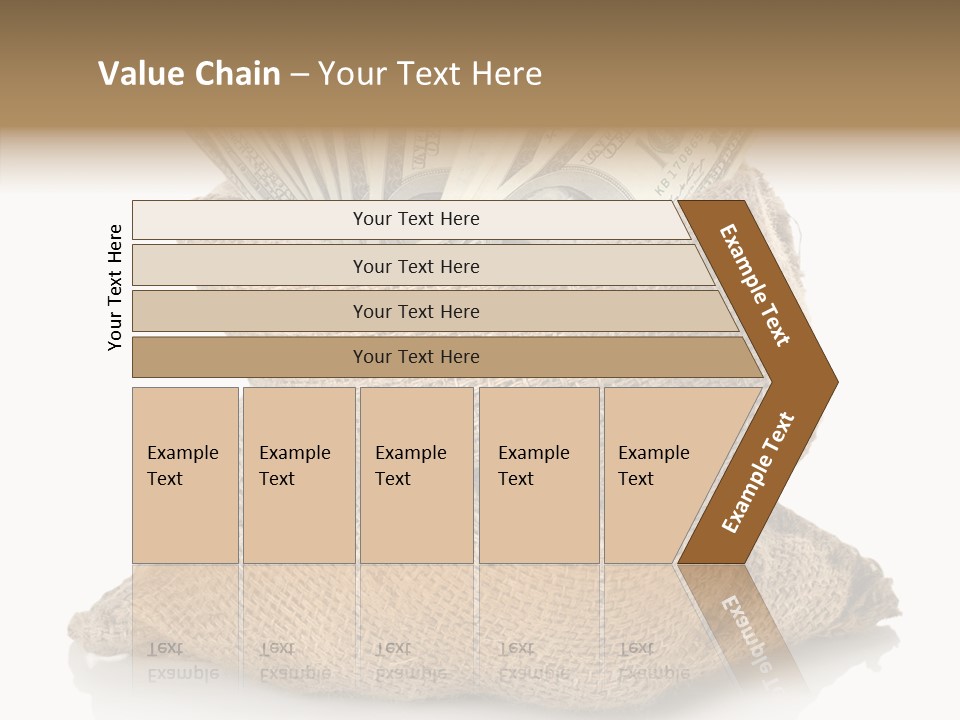 Commercial Gifts Money PowerPoint Template