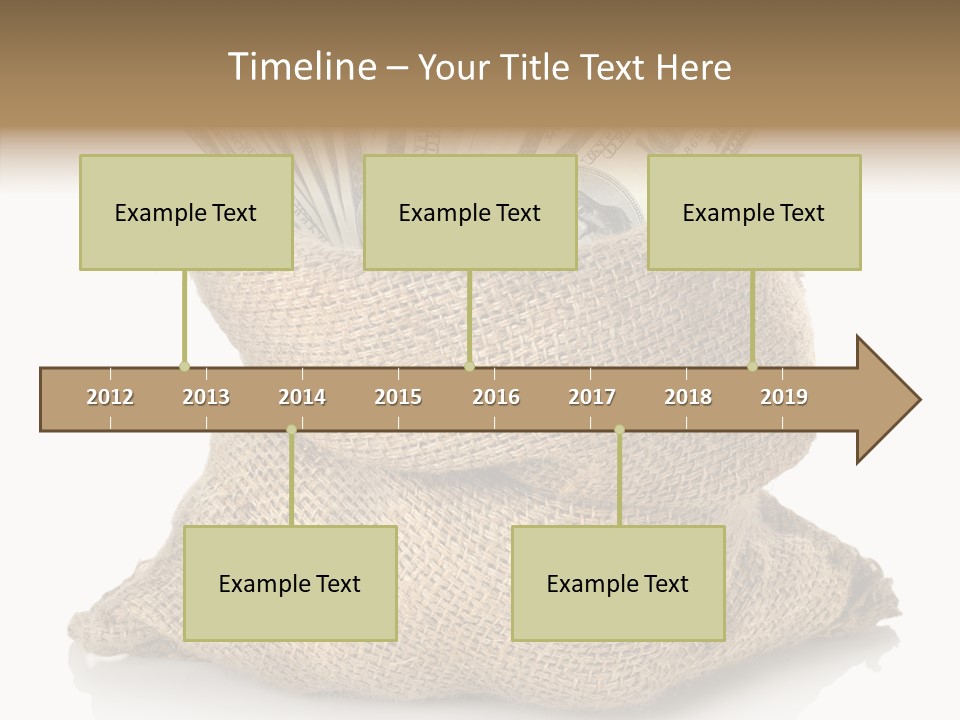 Commercial Gifts Money PowerPoint Template