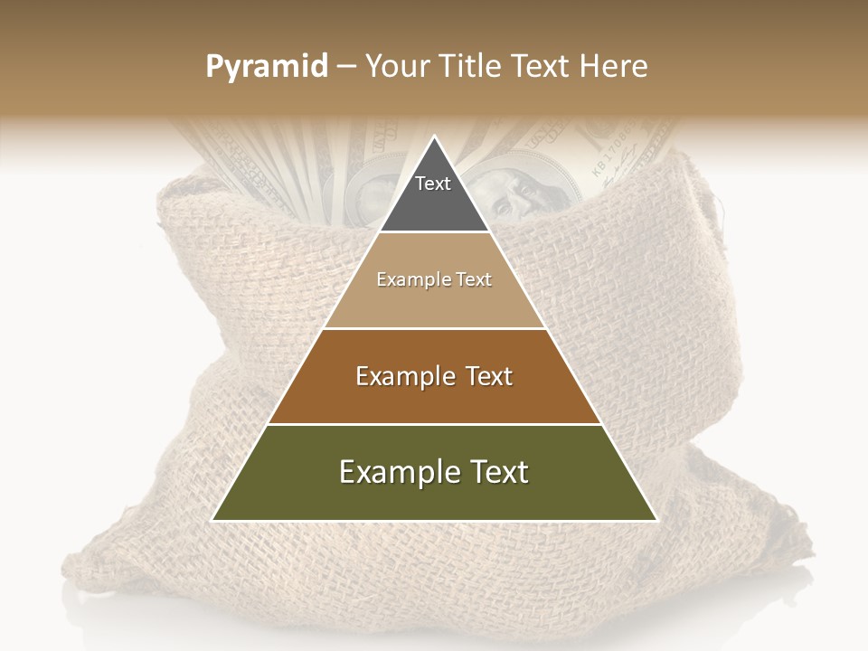 Commercial Gifts Money PowerPoint Template