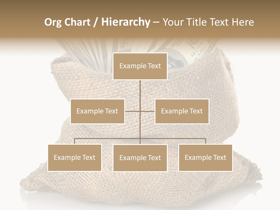 Commercial Gifts Money PowerPoint Template