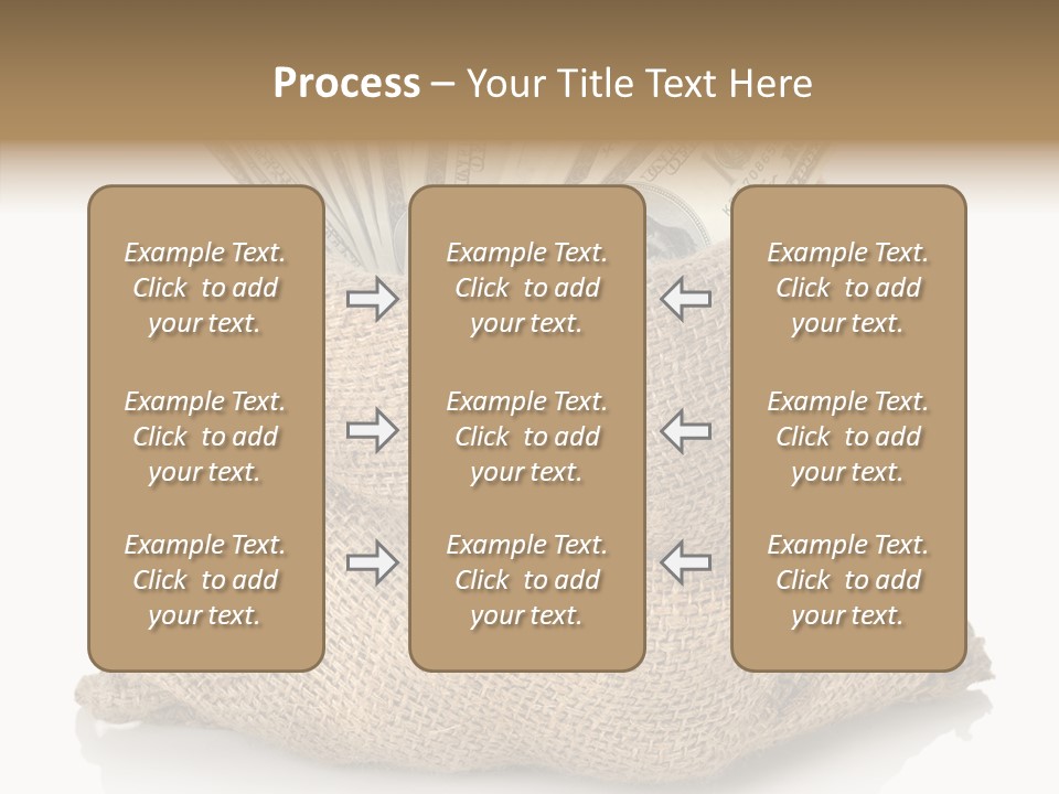 Commercial Gifts Money PowerPoint Template