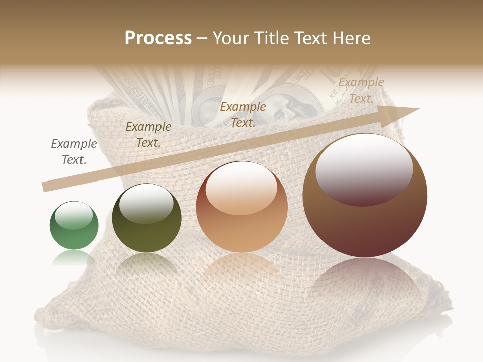 Commercial Gifts Money PowerPoint Template