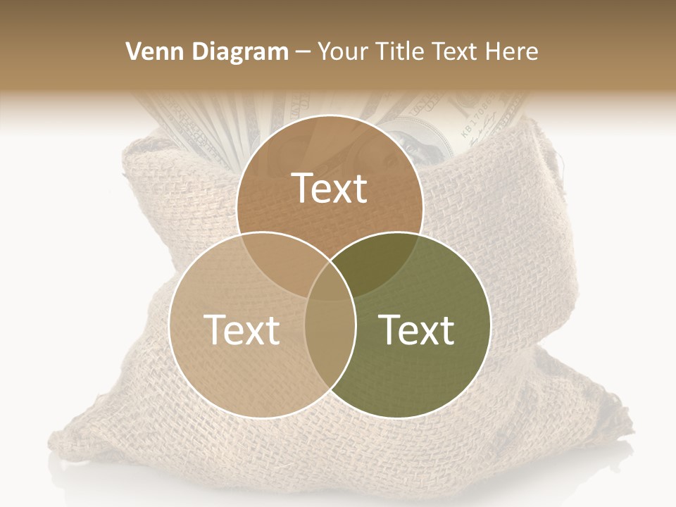 Commercial Gifts Money PowerPoint Template