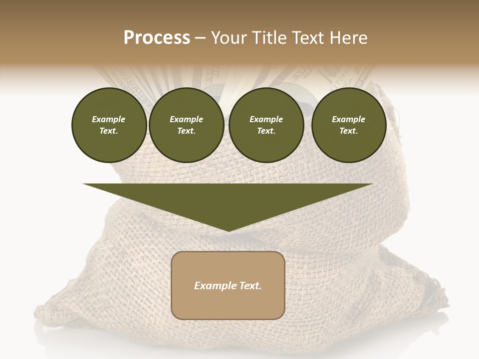 Commercial Gifts Money PowerPoint Template