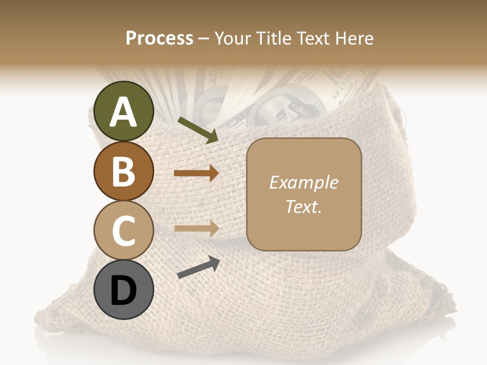 Commercial Gifts Money PowerPoint Template