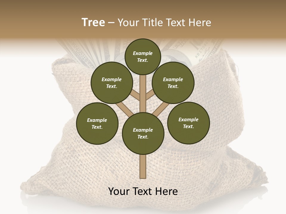 Commercial Gifts Money PowerPoint Template