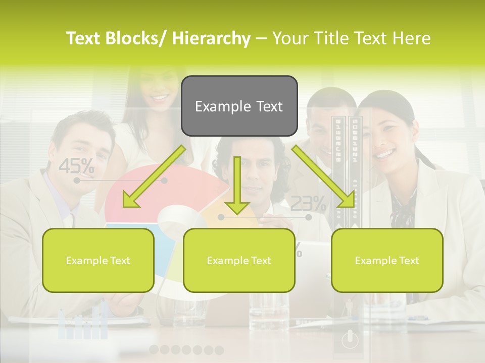 Holographic Male Caucasian PowerPoint Template