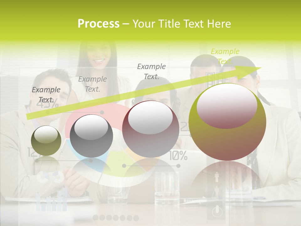 Holographic Male Caucasian PowerPoint Template