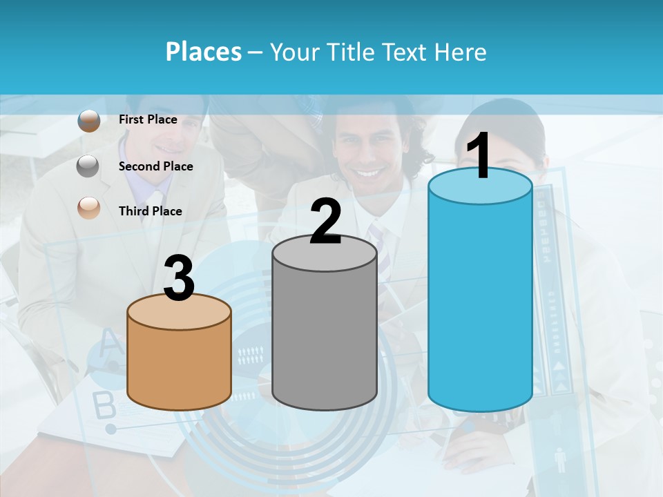 Digital Coworkers Staff PowerPoint Template