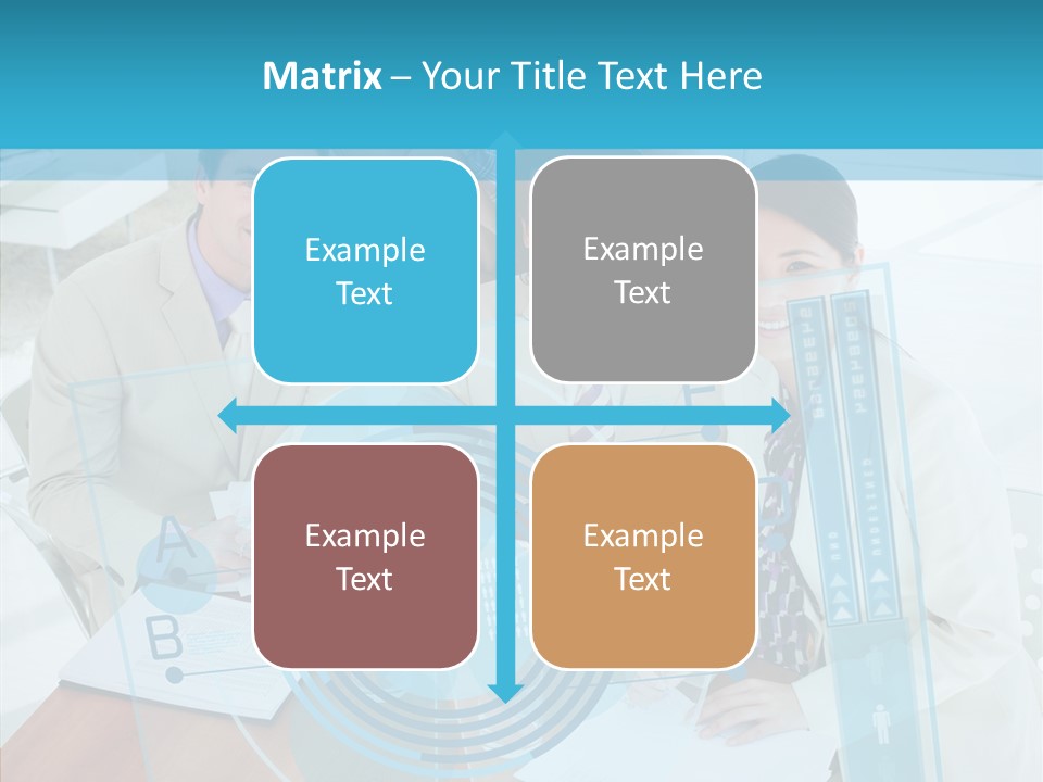 Digital Coworkers Staff PowerPoint Template