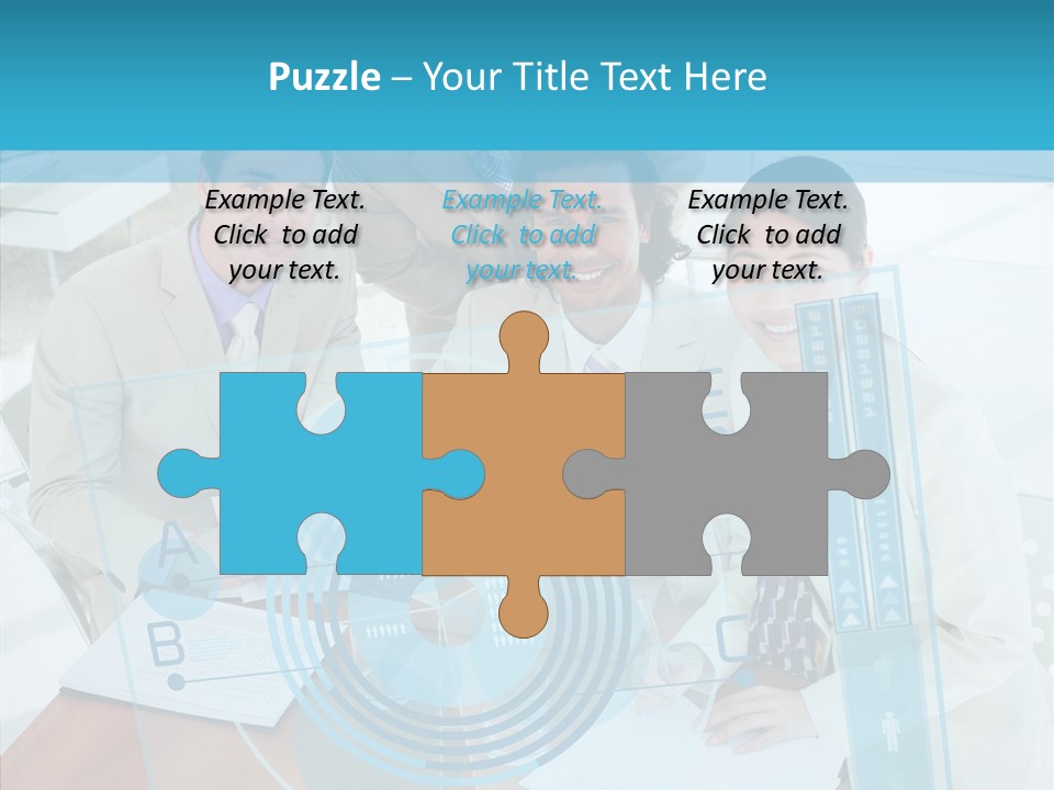 Digital Coworkers Staff PowerPoint Template