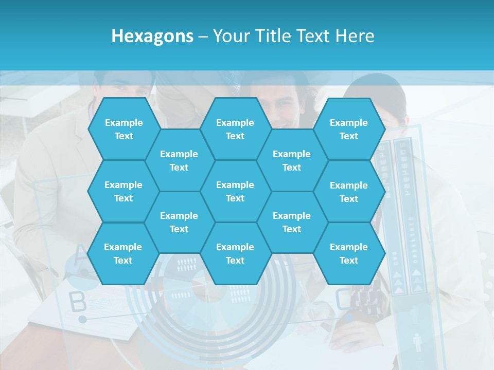 Digital Coworkers Staff PowerPoint Template