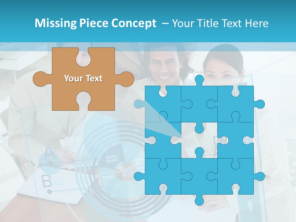 Digital Coworkers Staff PowerPoint Template