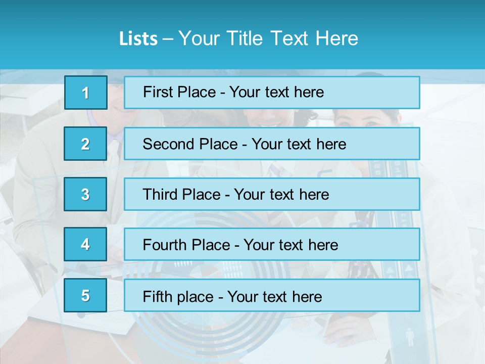 Digital Coworkers Staff PowerPoint Template