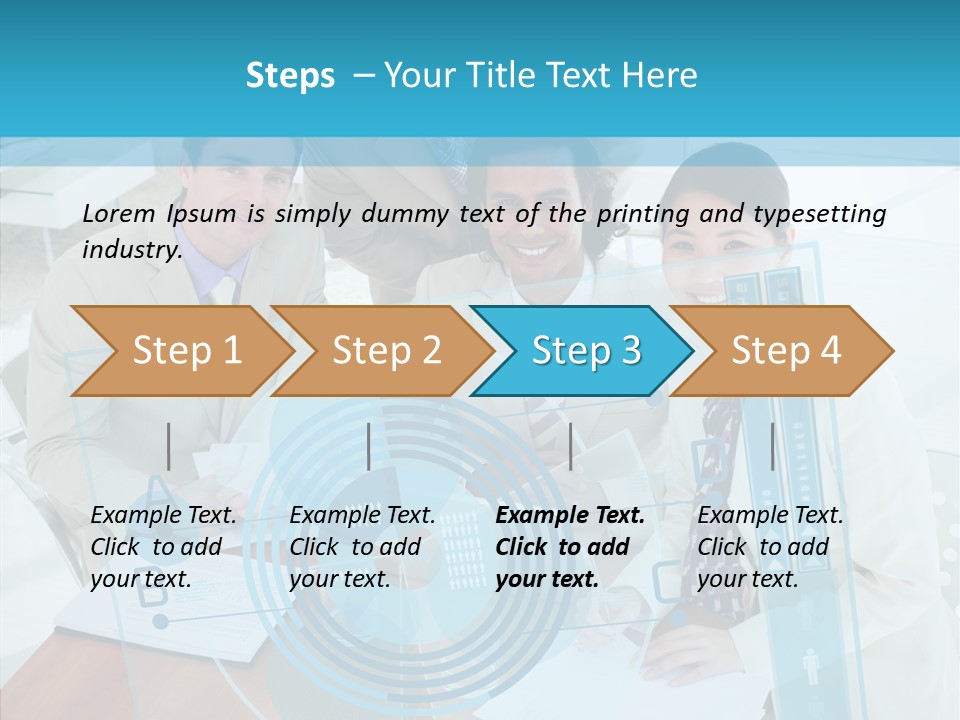 Digital Coworkers Staff PowerPoint Template
