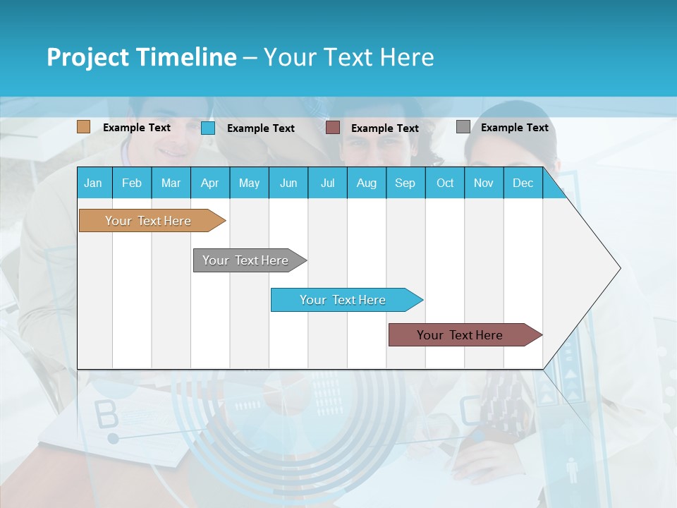 Digital Coworkers Staff PowerPoint Template