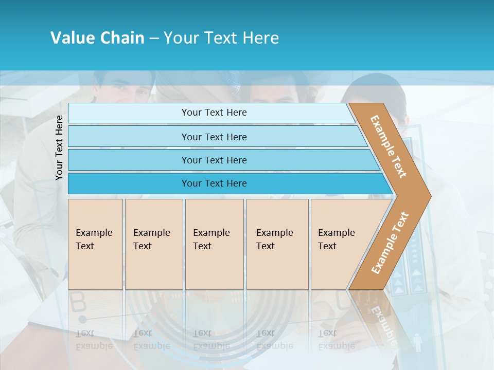Digital Coworkers Staff PowerPoint Template