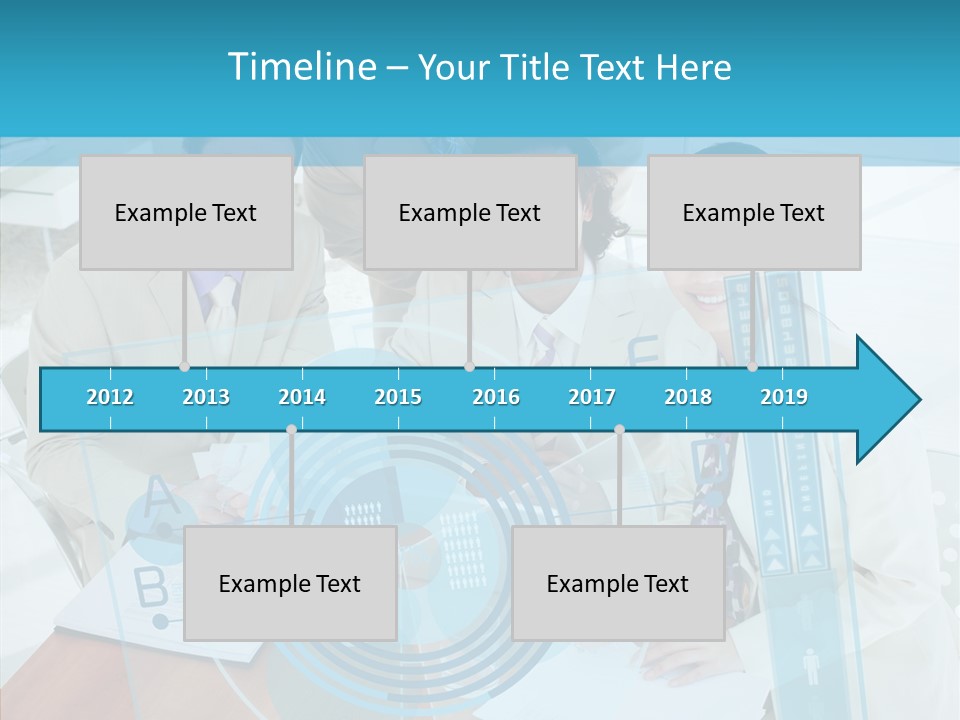 Digital Coworkers Staff PowerPoint Template