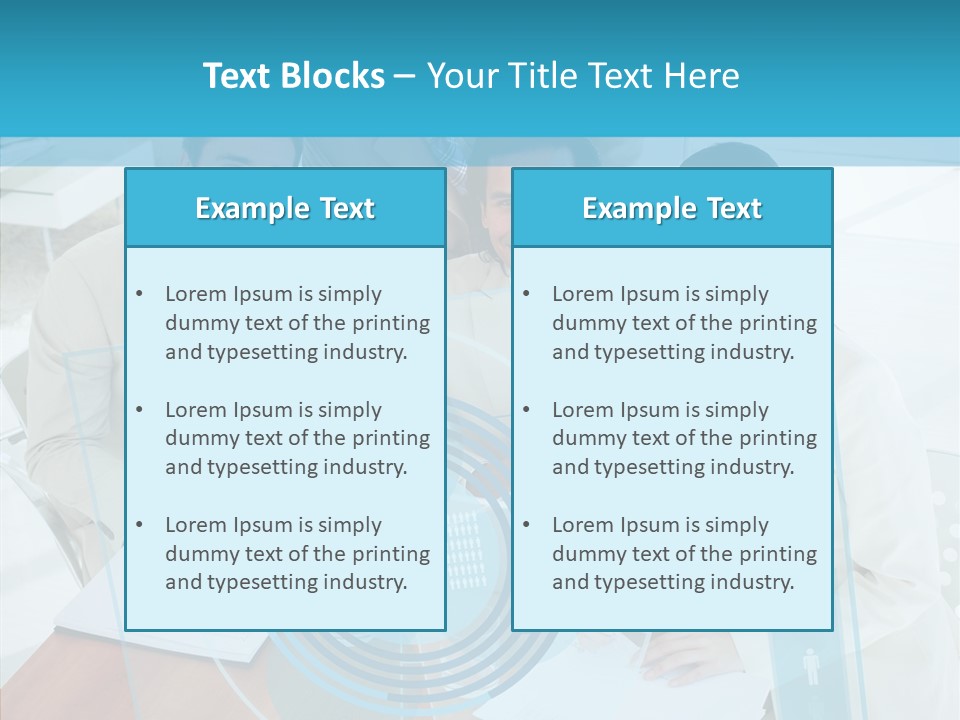 Digital Coworkers Staff PowerPoint Template