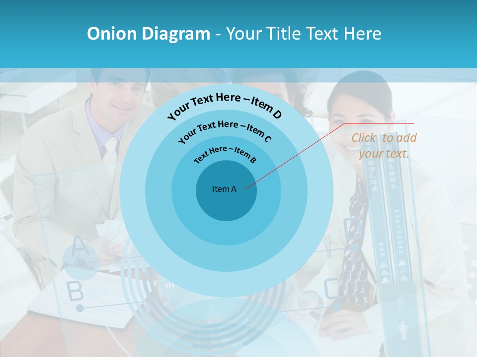 Digital Coworkers Staff PowerPoint Template