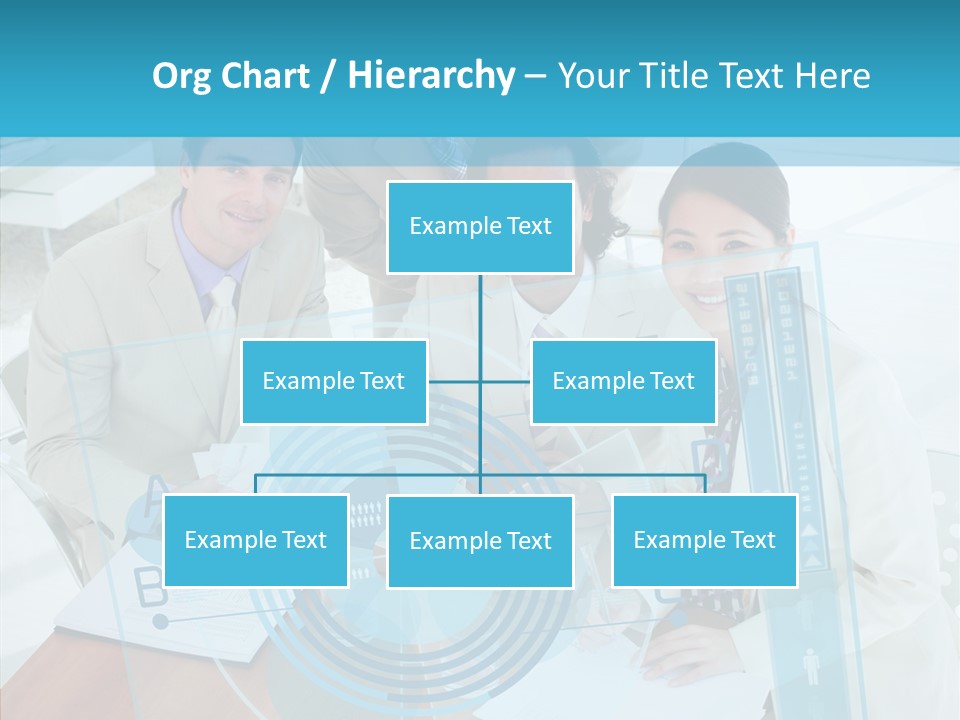 Digital Coworkers Staff PowerPoint Template