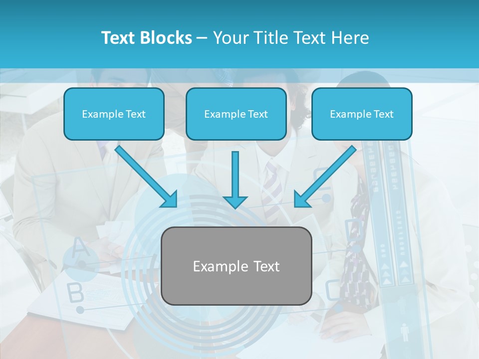 Digital Coworkers Staff PowerPoint Template