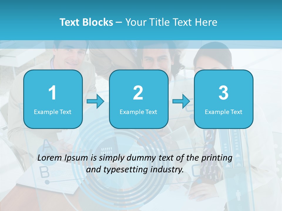 Digital Coworkers Staff PowerPoint Template