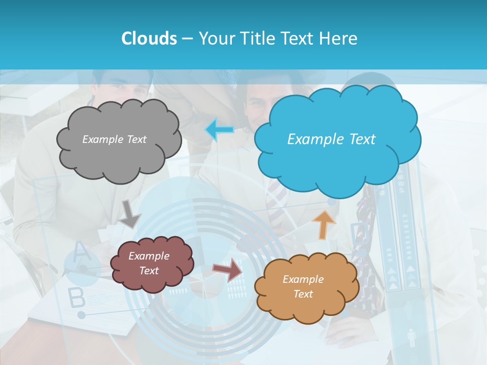 Digital Coworkers Staff PowerPoint Template
