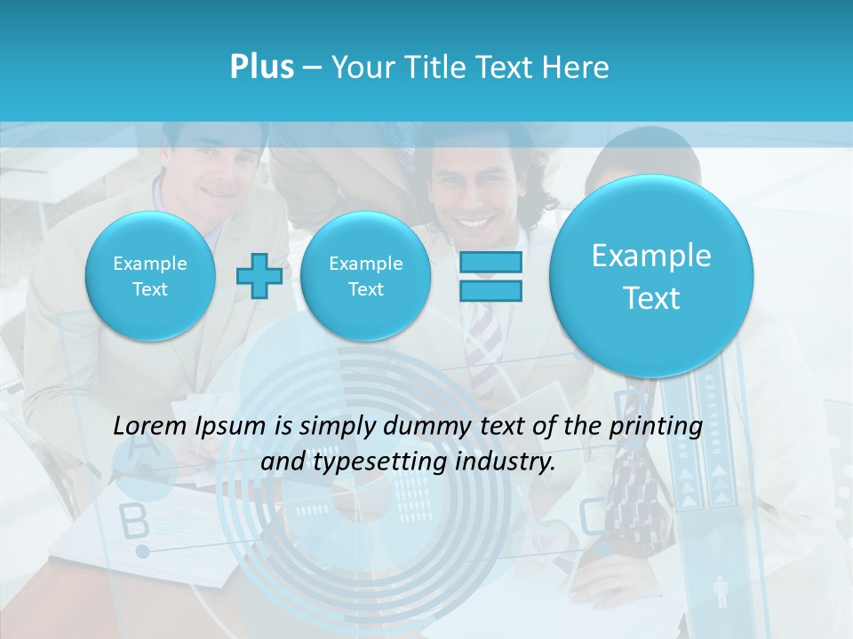 Digital Coworkers Staff PowerPoint Template