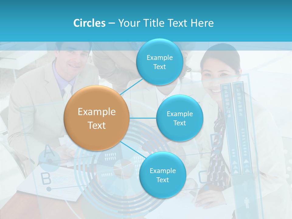 Digital Coworkers Staff PowerPoint Template