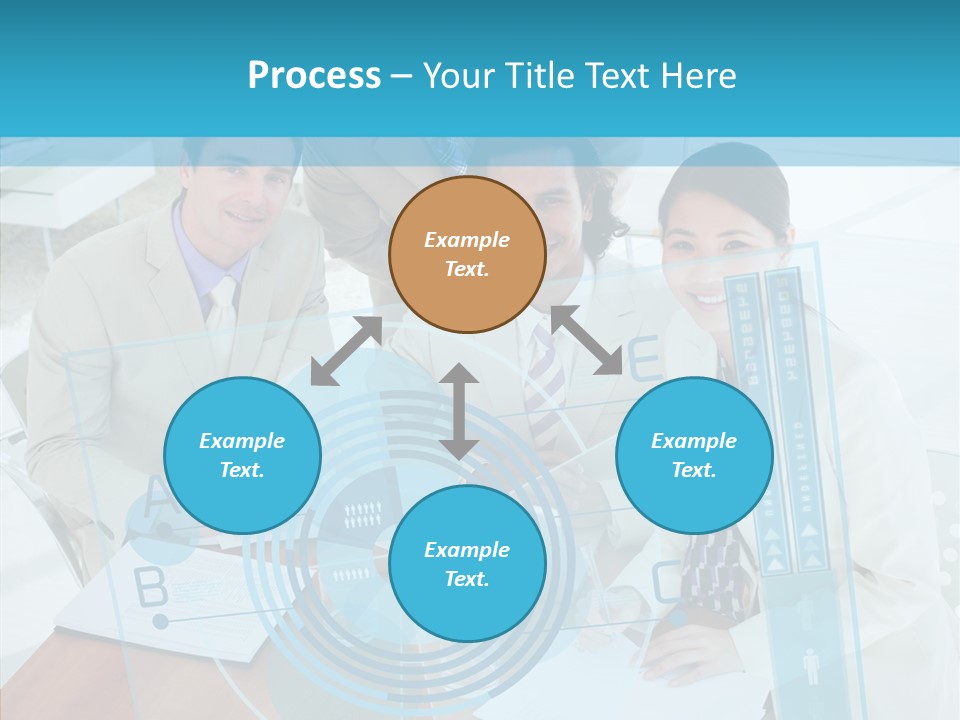 Digital Coworkers Staff PowerPoint Template