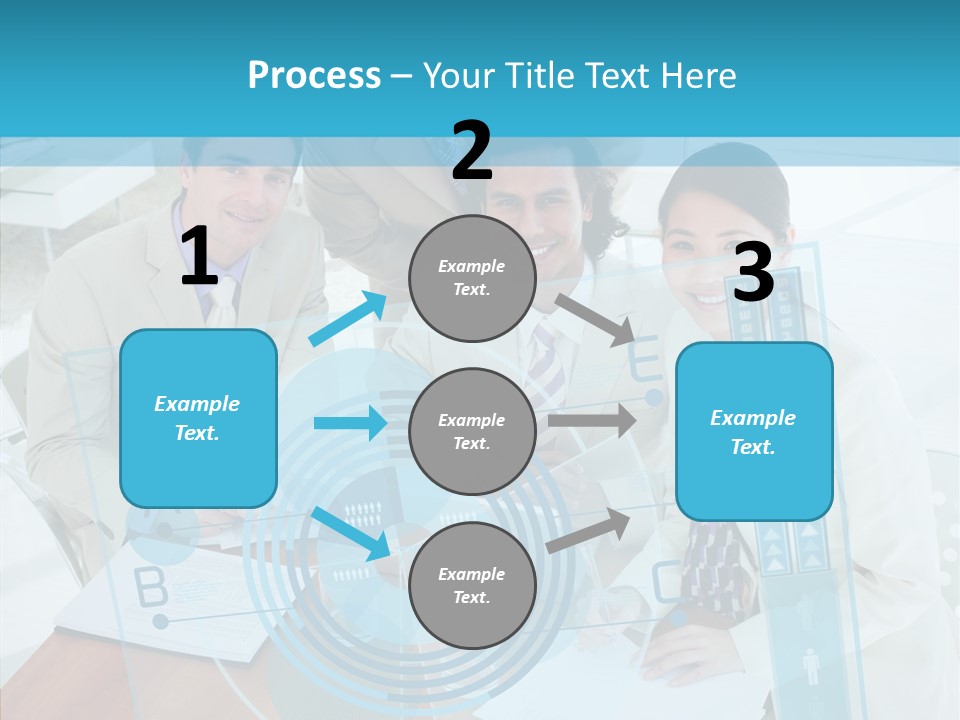Digital Coworkers Staff PowerPoint Template