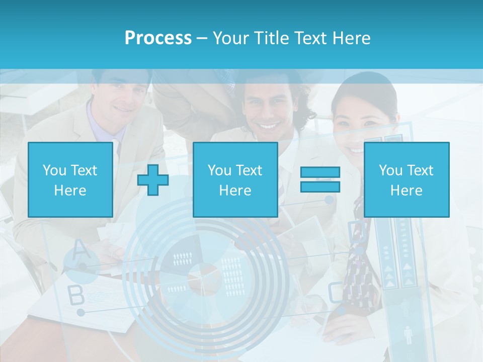 Digital Coworkers Staff PowerPoint Template