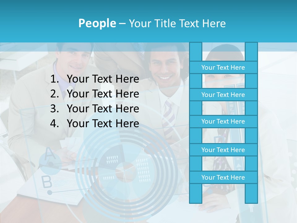 Digital Coworkers Staff PowerPoint Template