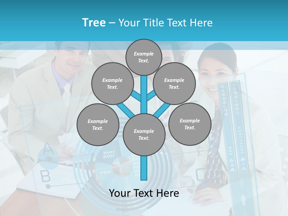 Digital Coworkers Staff PowerPoint Template