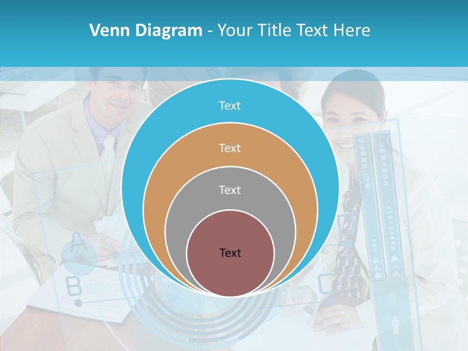 Digital Coworkers Staff PowerPoint Template