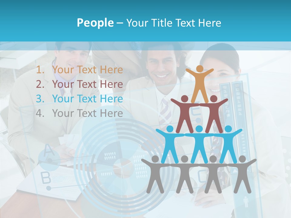 Digital Coworkers Staff PowerPoint Template