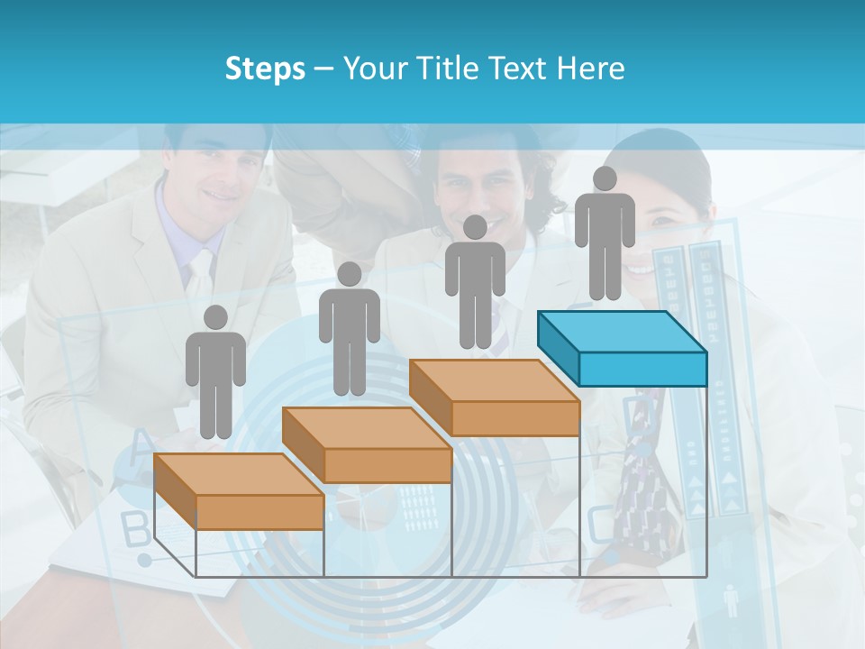Digital Coworkers Staff PowerPoint Template