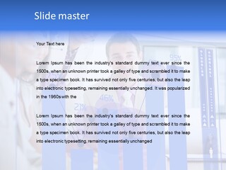 Meeting Futuristic Smiling PowerPoint Template