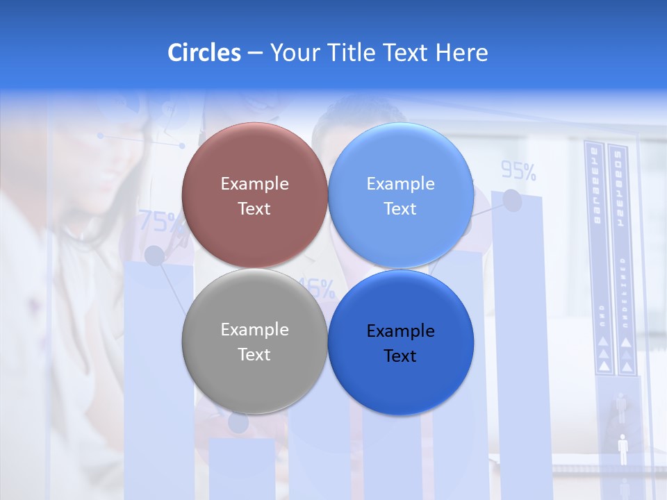 Meeting Futuristic Smiling PowerPoint Template