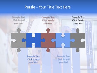 Meeting Futuristic Smiling PowerPoint Template