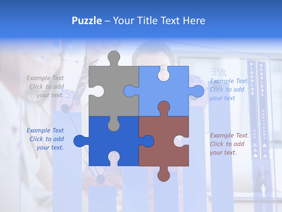 Meeting Futuristic Smiling PowerPoint Template