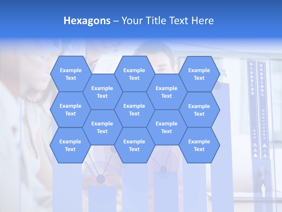 Meeting Futuristic Smiling PowerPoint Template