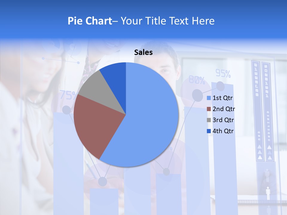 Meeting Futuristic Smiling PowerPoint Template
