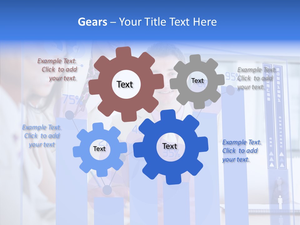 Meeting Futuristic Smiling PowerPoint Template