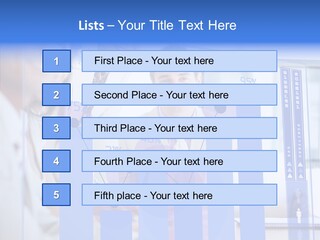 Meeting Futuristic Smiling PowerPoint Template